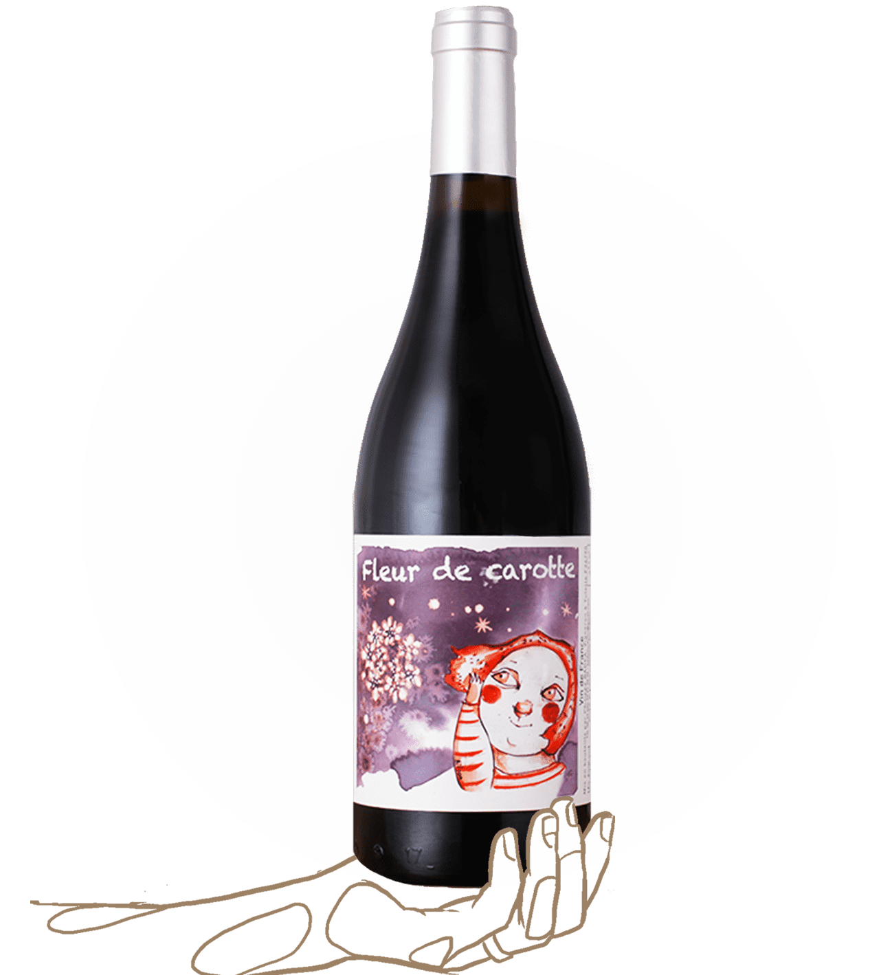 fleur de carotte du domaine Badéa est un vin nature rouge