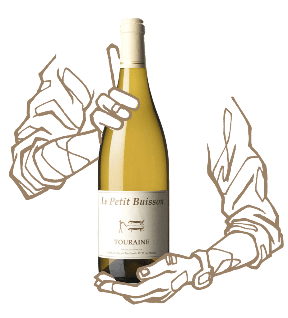 Cuvée Petit buisson, du domaine Clos du tue Boeuf est un vin naturel de Loire
