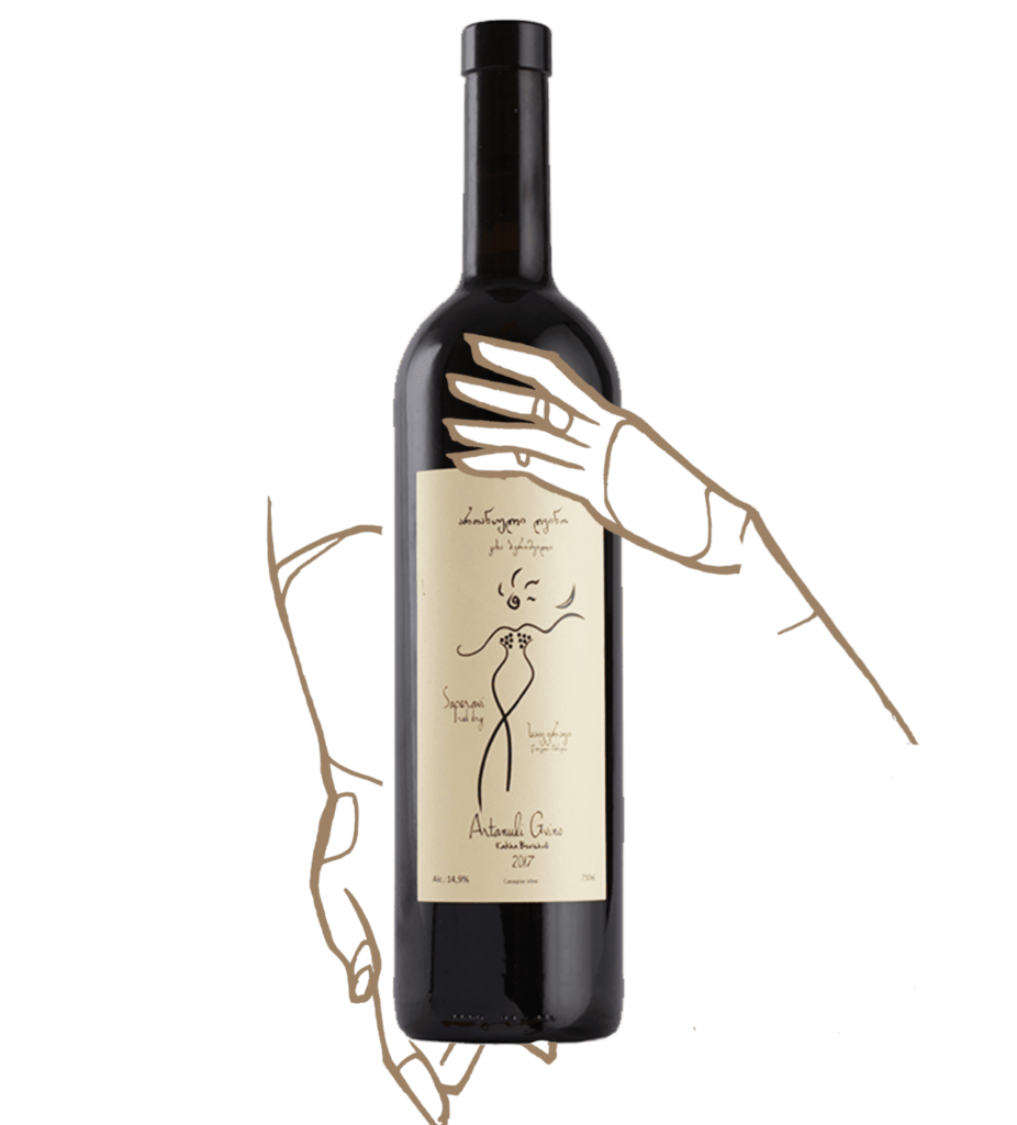 Saperavi by Gogo Wine is a natural wine from georgia