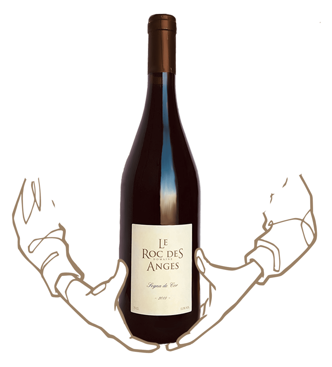 Segna de cor du domaine roc des anges est un vin biodynamique