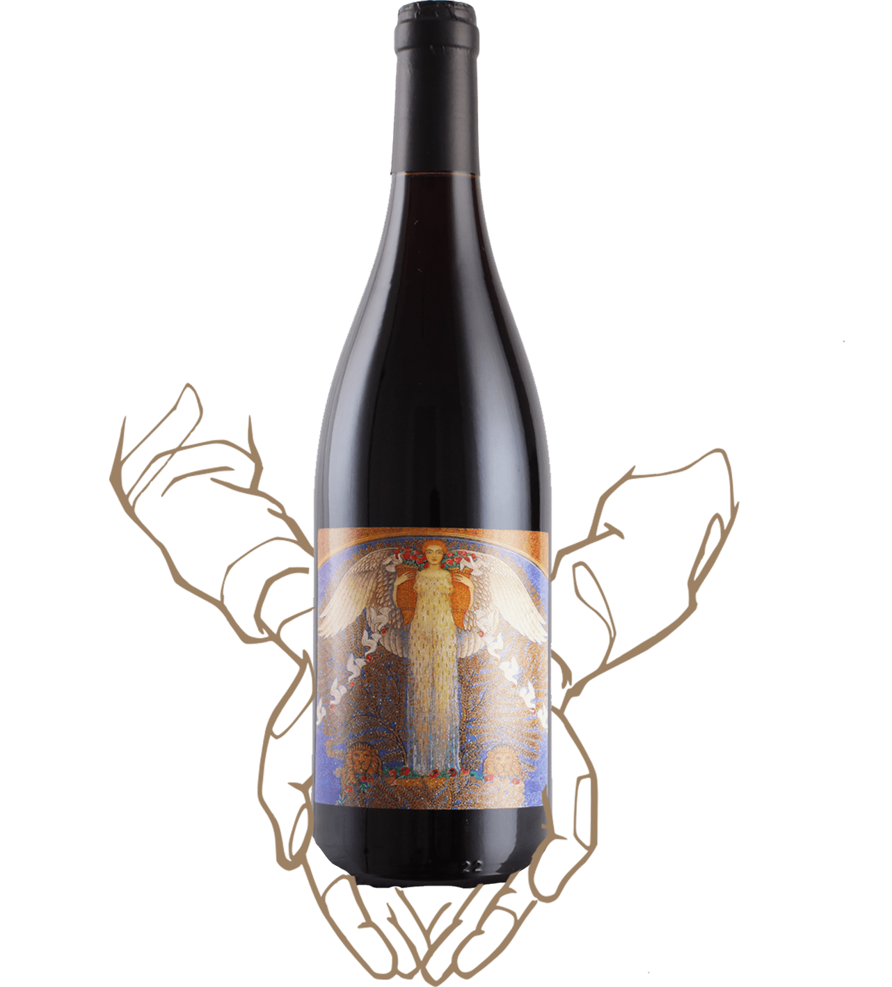 Trinity is a red natural wine from loire by le temps des copains