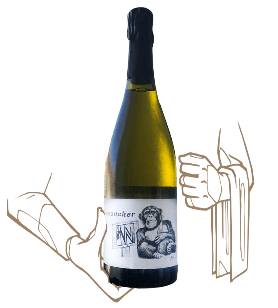la bulle de claude est un vin naturel signé winesucker et les vins pirouettes en Alsace