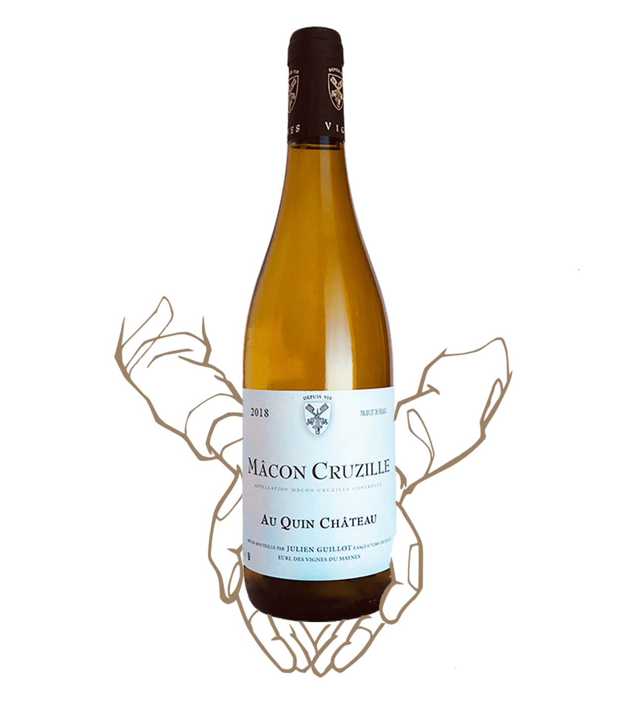 Au quin chateau by le clos des vignes du maynes is a natural wine
