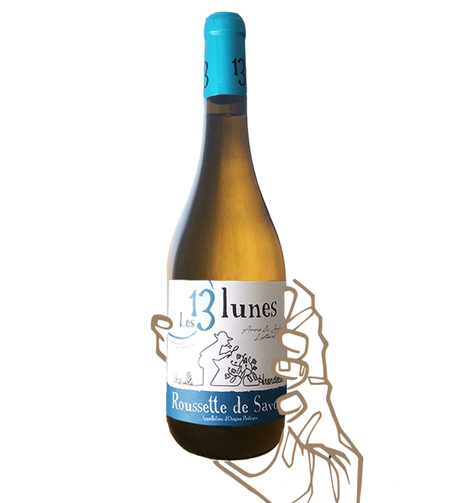 hirondelles est un vin naturel et biodynamique blanc de savoie du domaine des 13 lunes