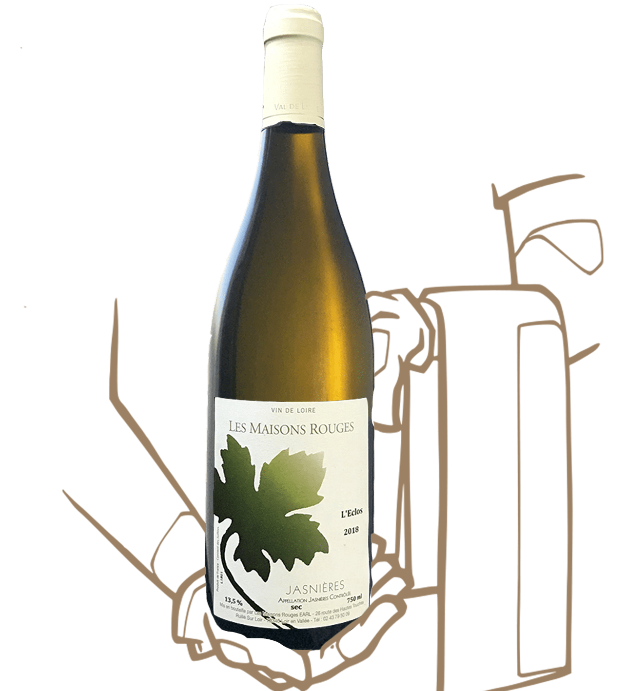 l'éclos eby les maisons rouges, biodynamic wine from Loire