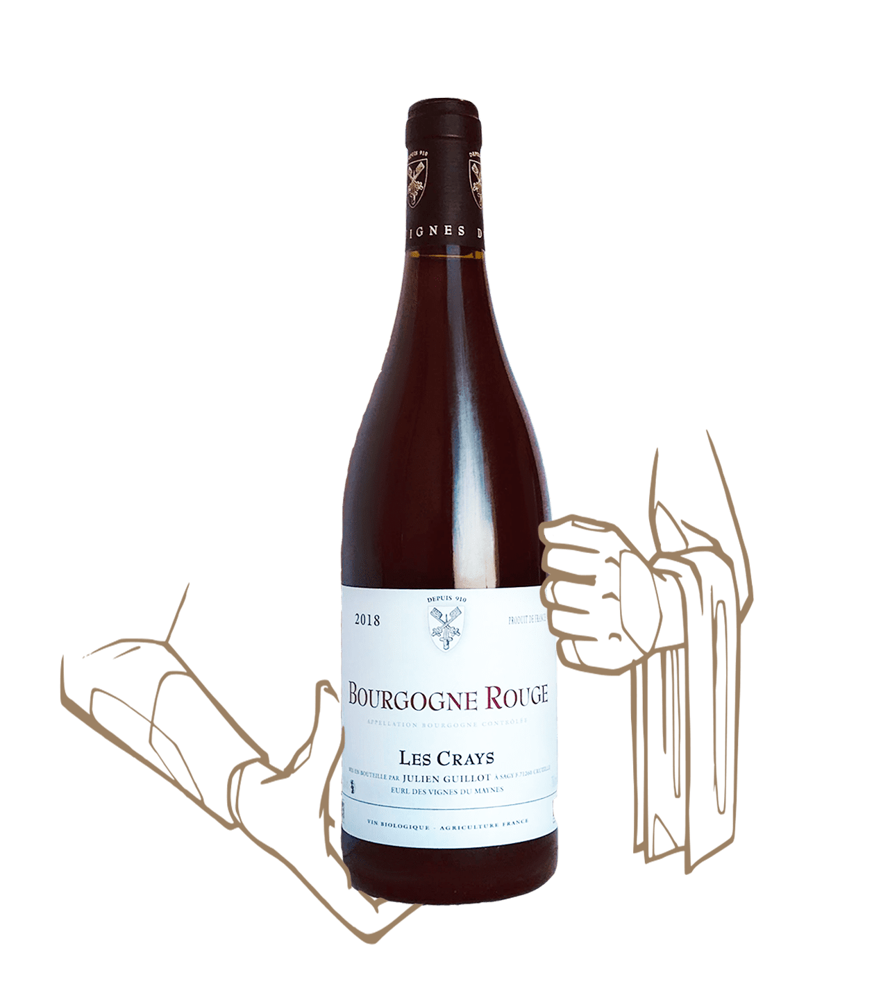 Les crays est un vin naturel de bourgogne du domaine le clos des vignes du maynes