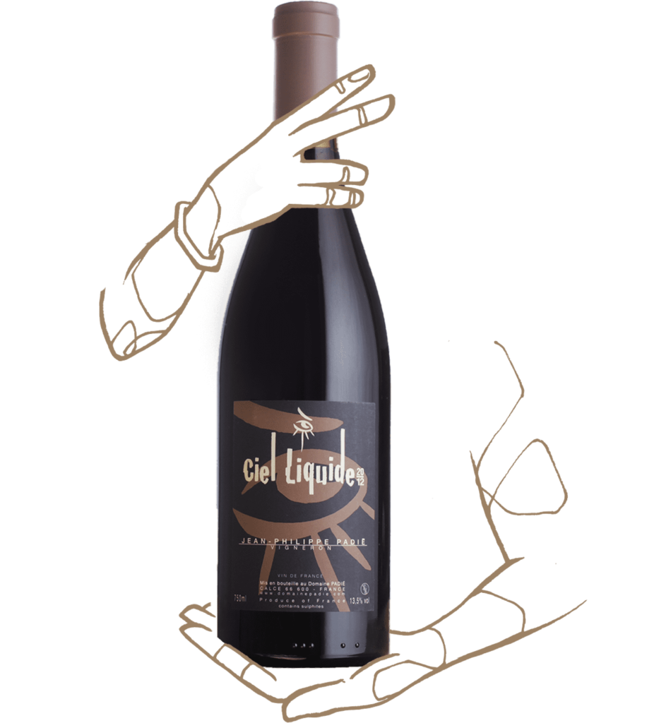 Ciel liquide du domaine Padié est un vin naturel du Roussillon