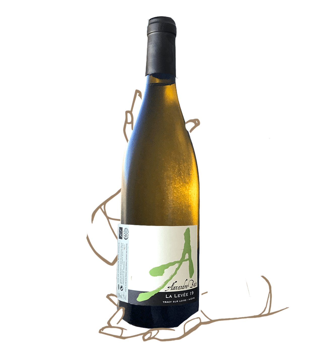 La levée 2019 by Alexandre Bain, natural wine from Loire
