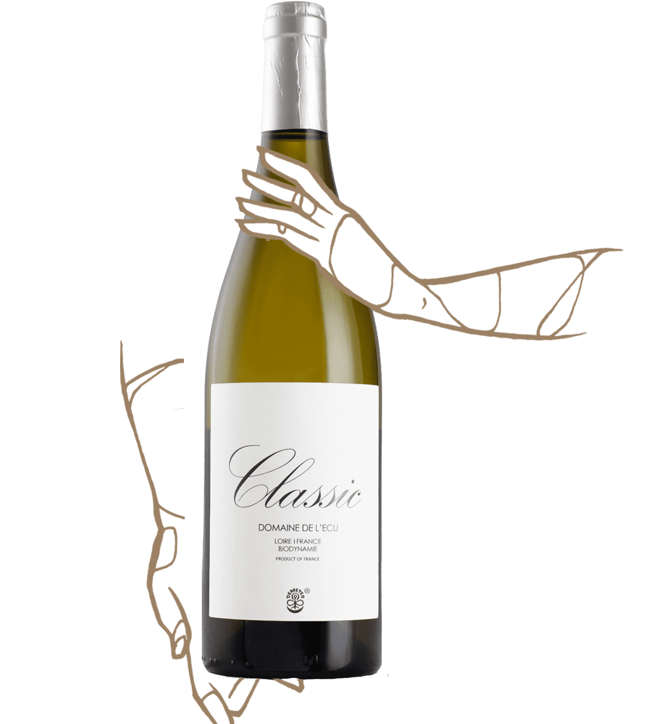 classic est un vin blanc naturel du domaine de l'écu en loire