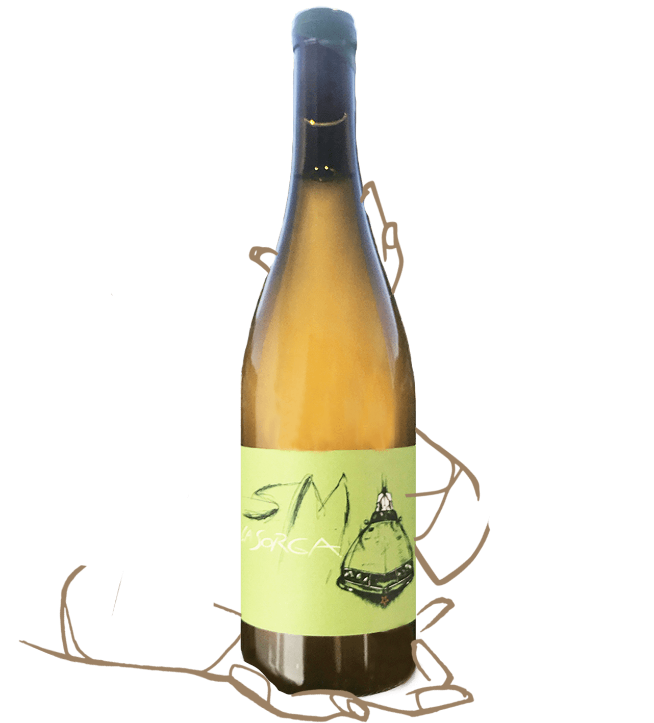 SM du domaine la sorga est un vin orange naturel