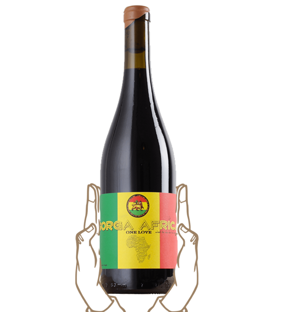 Sorga africa est un vin naturel sans sulfite ajouté du languedoc