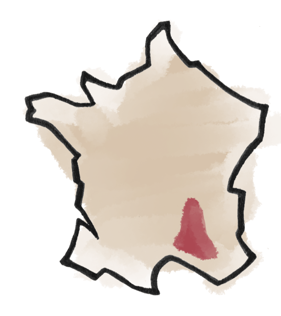 CARTE VIN VALLEE DU RHONE