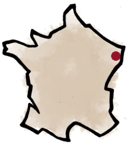 Map of les vins pirouettes