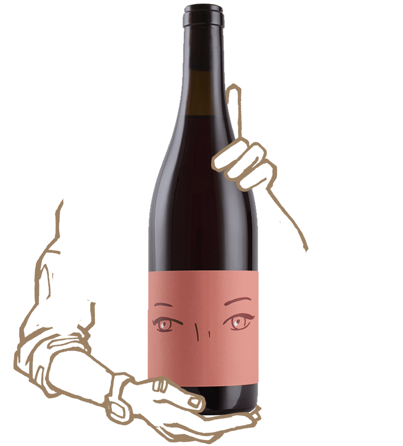 Fatale est un rosé du vin des potes X Catherine Bernard