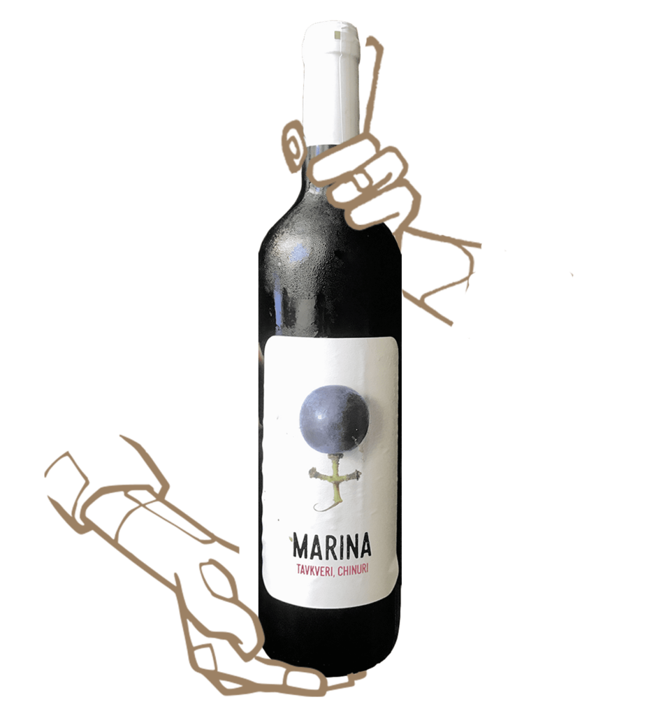 MARINA ROSé de IAGO'S WINE est un vin naturel de Géorgie