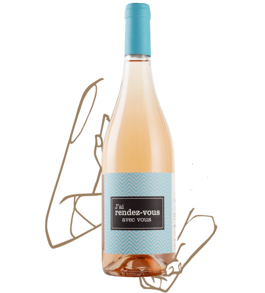 J'ai rendez vous avec vous est un vin rosé biologique