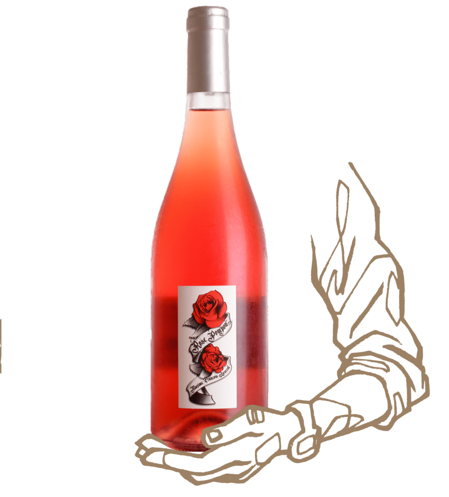 Rose Pompon est un vin rosé naturel de Maxime François Laurent (Gramenon)