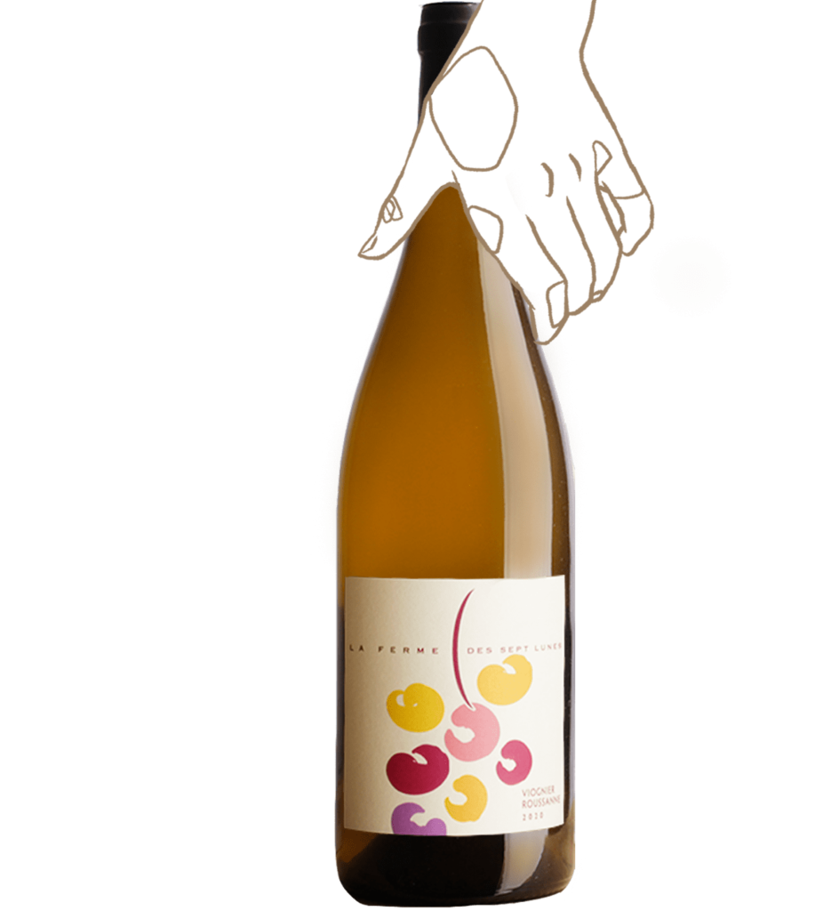 Viognier - Roussanne est un vin nature de la Ferme des 7 lunes