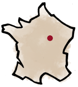 Carte Château de Béru - Athénais