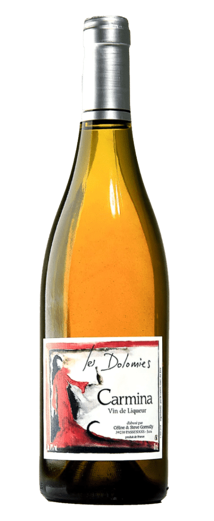 bouteille vin orange