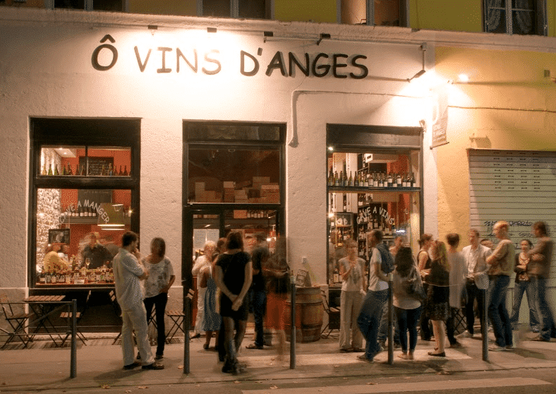 cave o vins d'anges