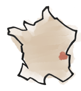 SAVOIE BUGEY carte dessin vignoble