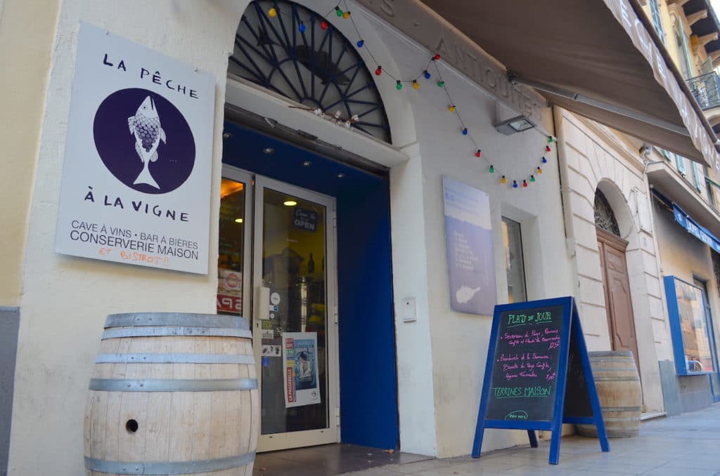 cave le peche Ă la vigne