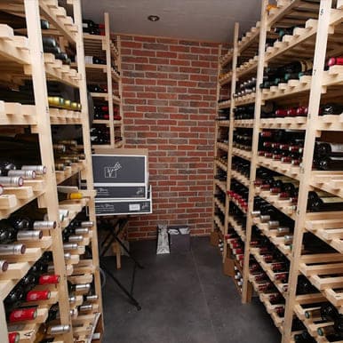 construire Cave à vin garage