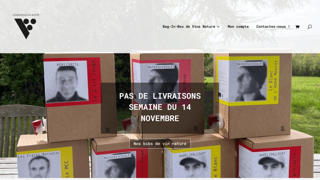 vignerons en boite