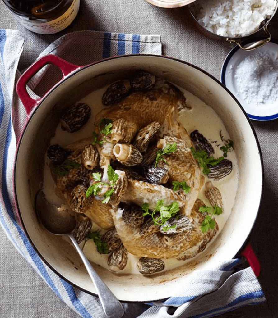 recette poulet au vin jaune