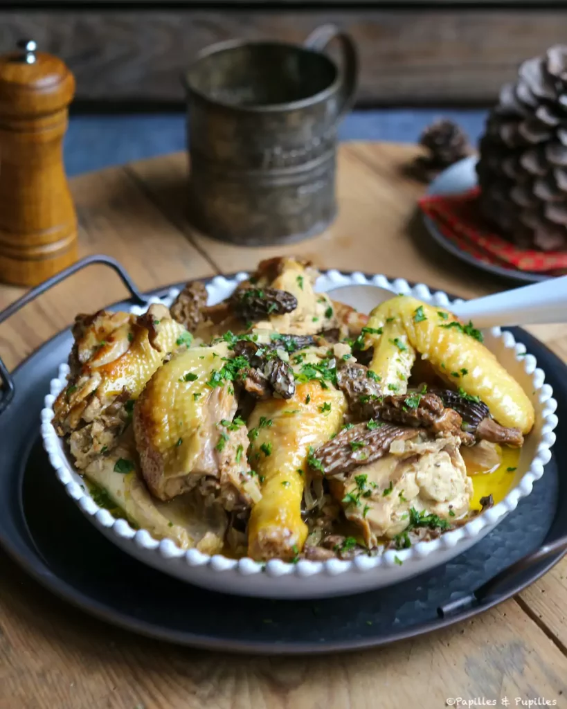 poularde au vin jaune