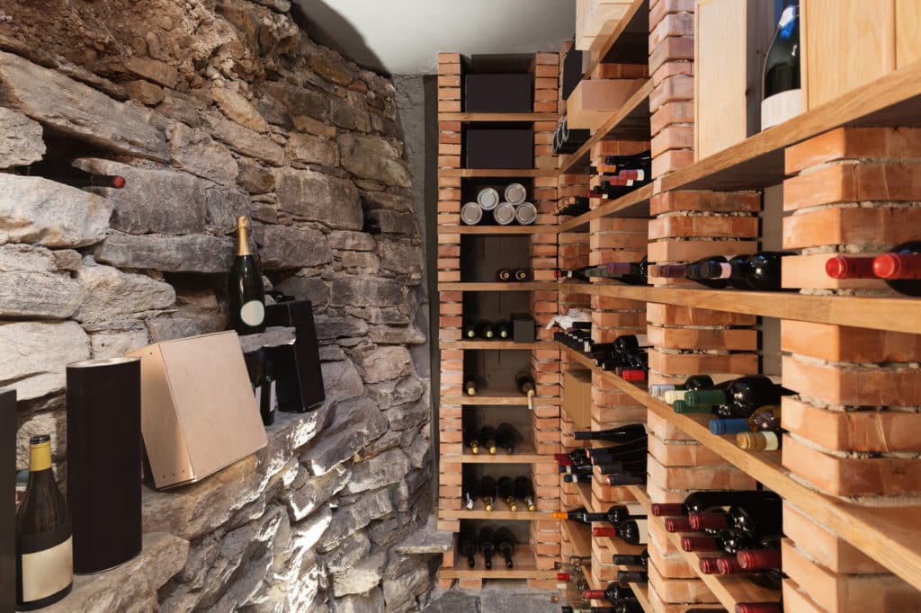 construire Cave à vin garage