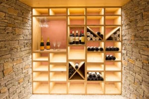 construire Cave à vin garage