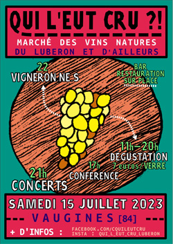 Qui l'eût cru ?! vin salon nature