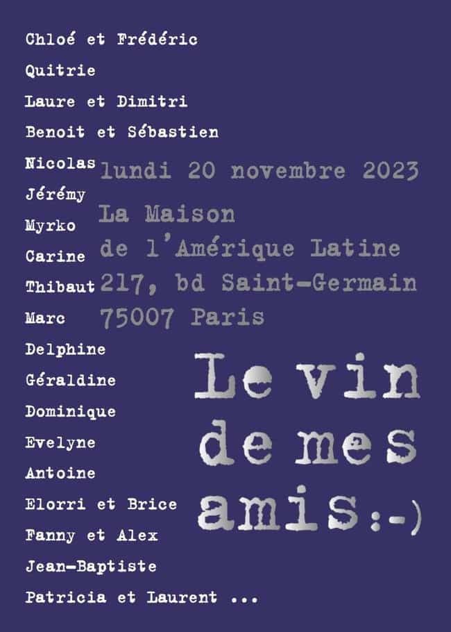 Le Vin de mes Amis
