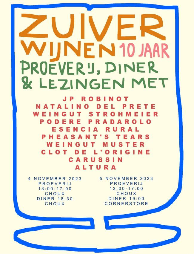 Zuiver Wijnen Portfolio Tasting