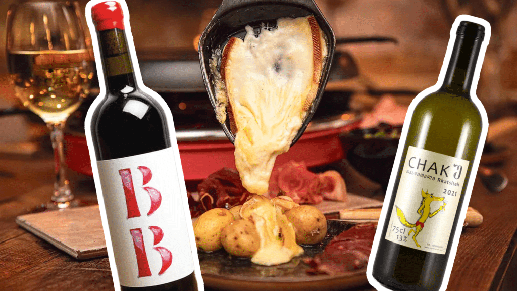 vin et raclette